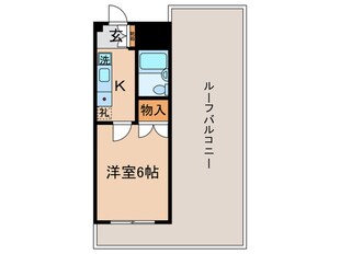 小杉フラワーハイツの物件間取画像